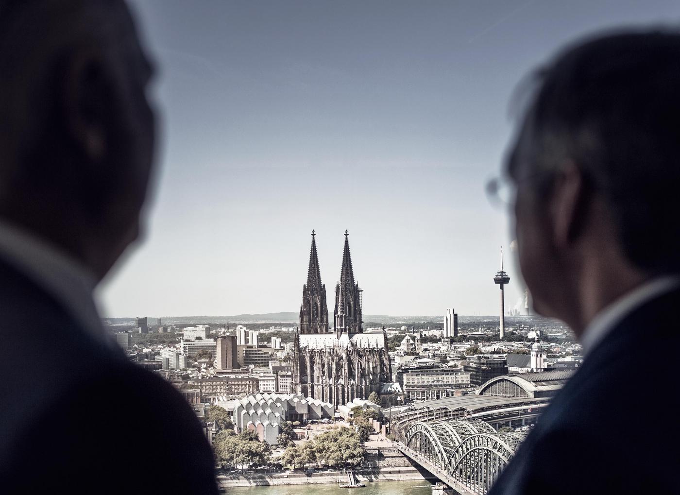 Kurt von Storch und Bert Flossbach